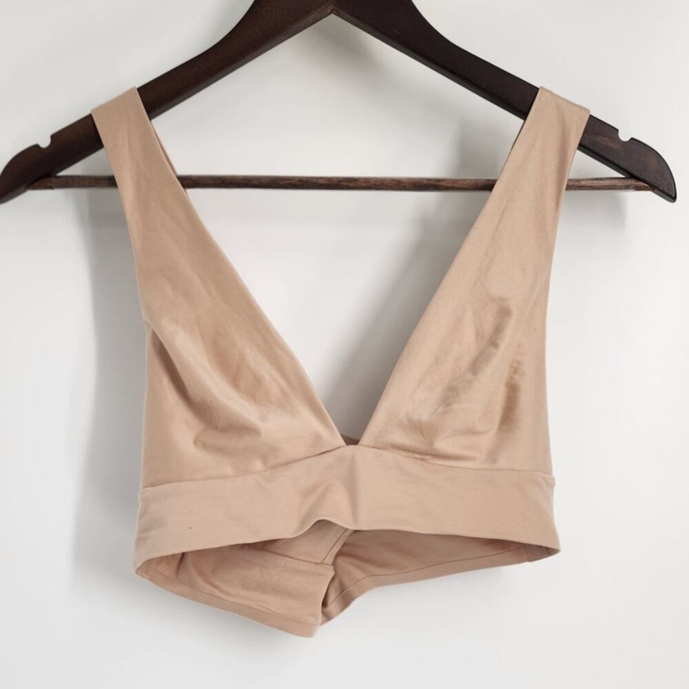 Aerie Tan Bralette Womens Size Medium M